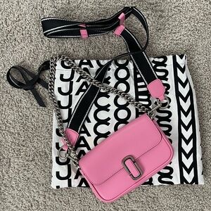 Marc Jacobs Candy Pink Soft Shoulder Bag